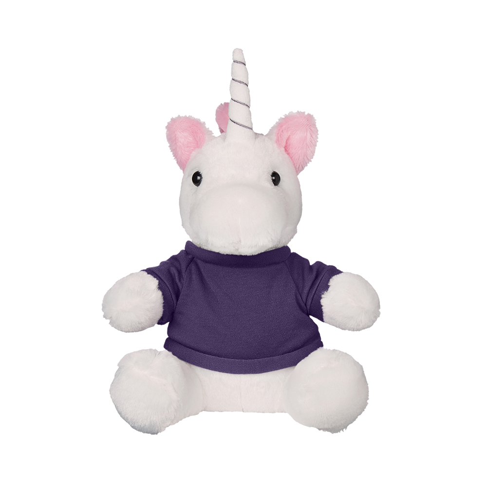 6" Sitting Unicorn Plushie with Clothing - OGGP0023-#3c2c50-13.jpg