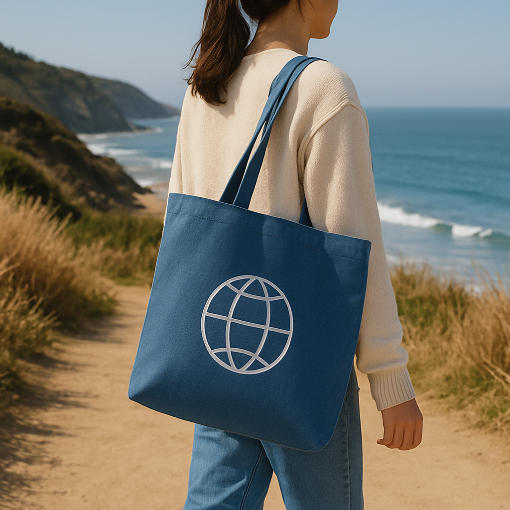 12 oz. Horizontal Denim Tote Bag - 12 oz. Horizontal Denim Tote Bag.png