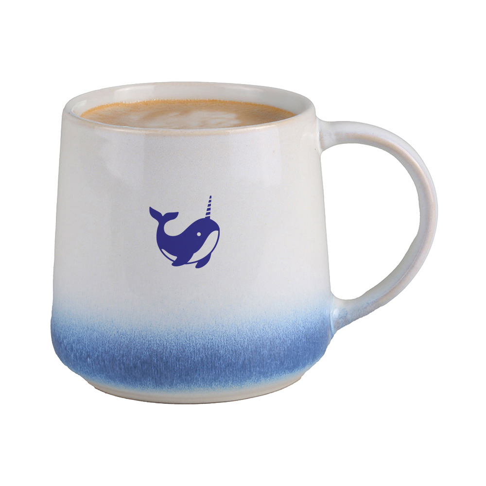 16 oz. White-to-Color Dipped Ceramic Mug - Wayo Product Image