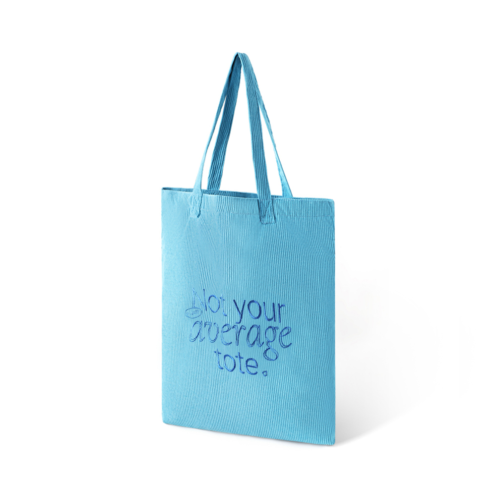 10 oz. 100% Cotton Double-Layer Corduroy Tote - AABT0025-Wayo Sample-2.jpg