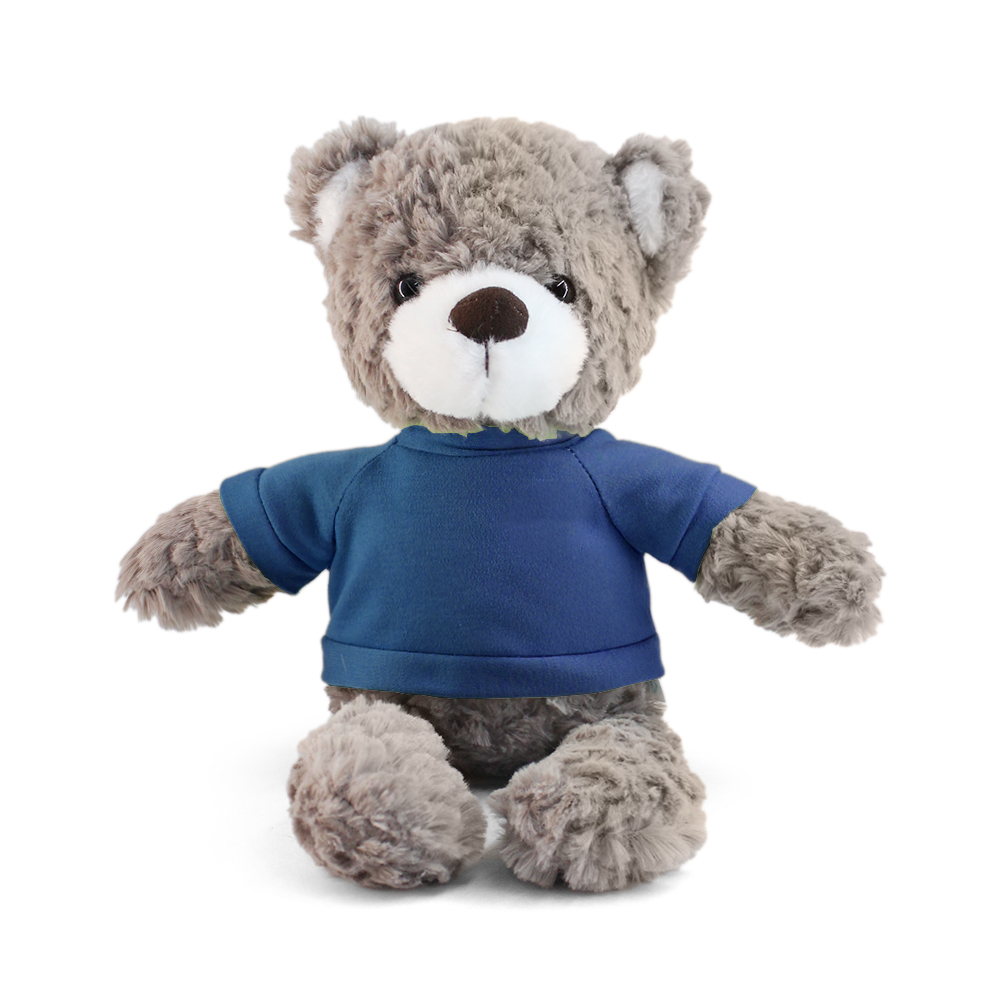 15" Fleece Friends Plush Toy - Bear with Custom Shirt - OGGP0017-#152F74-8.jpg