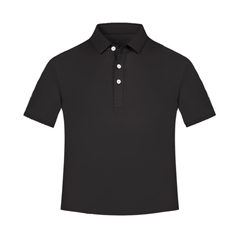 Soren Cooling Cotton-Blend Polo Shirt - AAAT0023-#141414-1.jpg