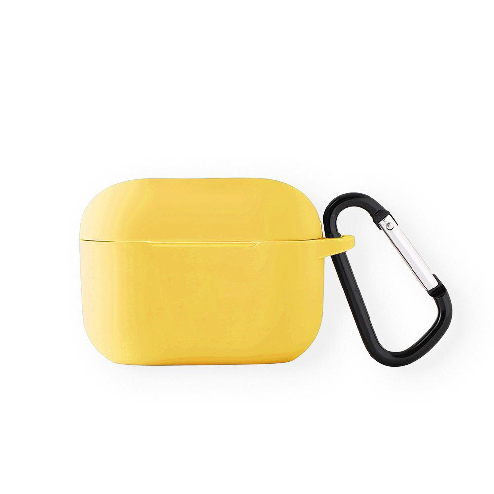 Silicone AirPods Pro 3 Case with Carabiner - TETA0013-#ffc200-8.jpg