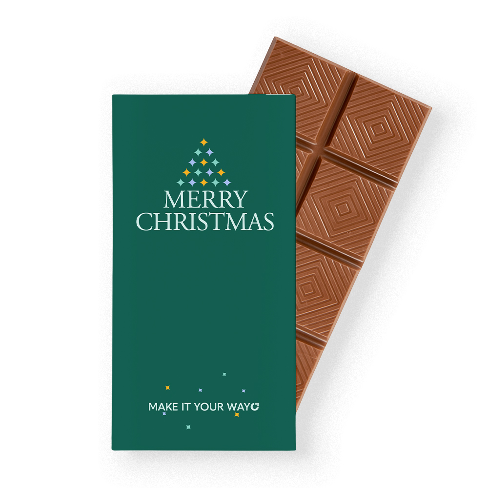 Rectangle Chocolate Bar with Custom Wrapper - 3 oz - Wayo Product Image