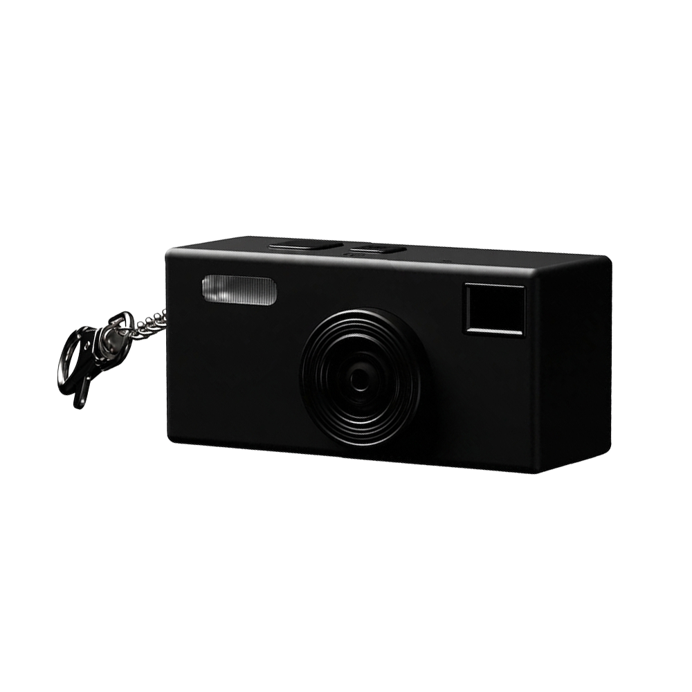 Mini Digital Camera Keychain - TETF0007-#000000-1.png