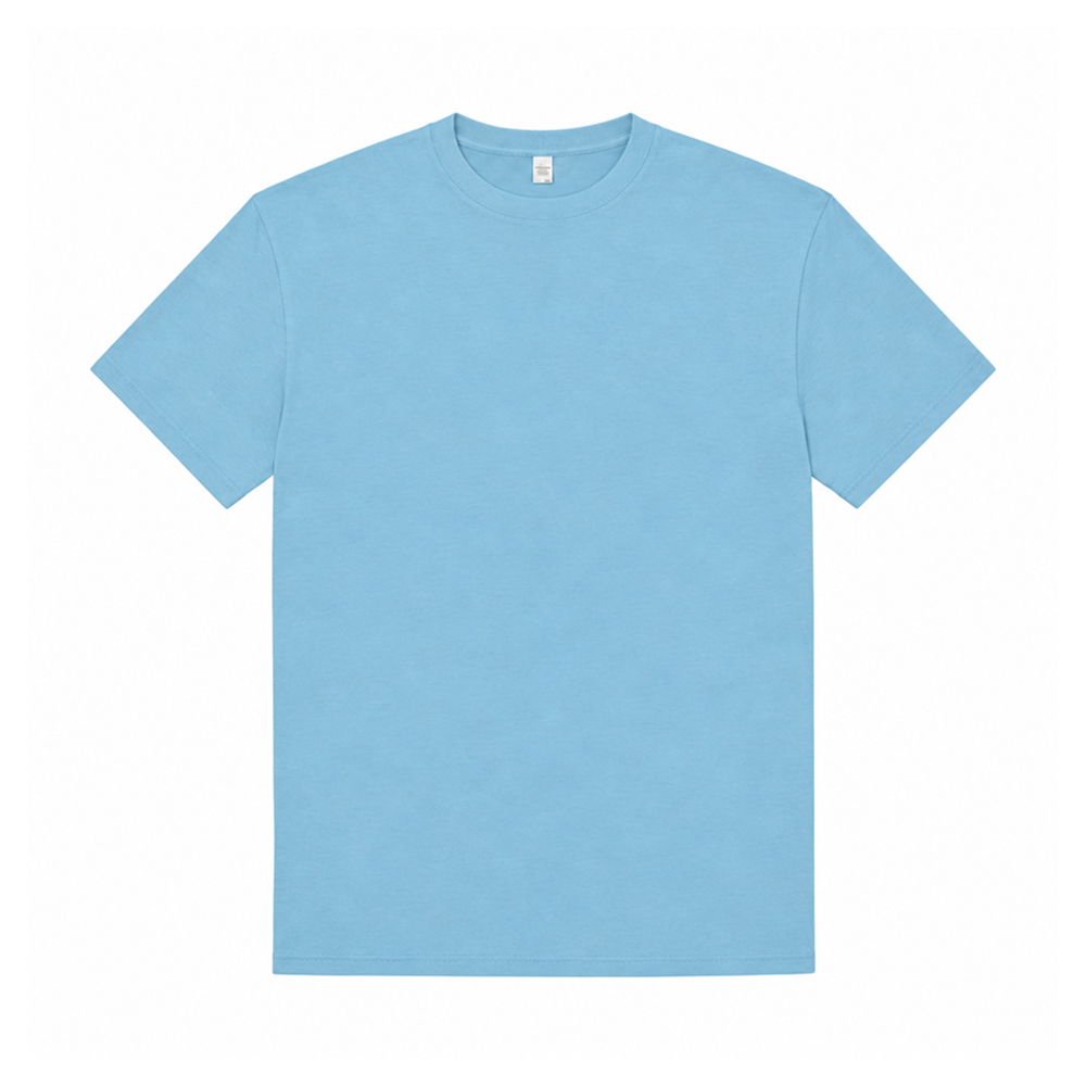 M&O 100% Cotton Gold Soft Touch T-Shirt - AAAT0038-#94c1d6-8.jpg