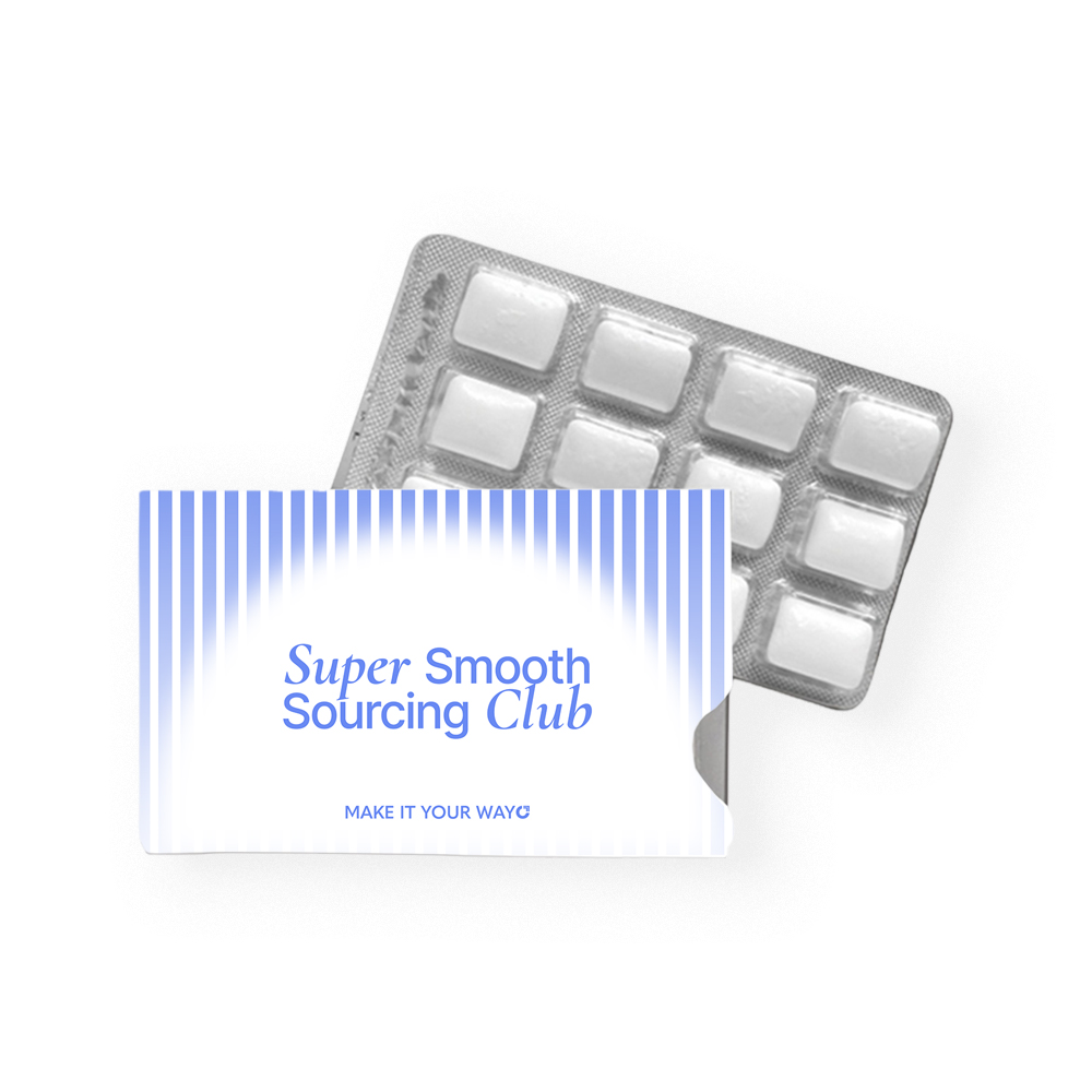 Sugar-Free Gum Pack - Peppermint Flavor - Wayo Product Image