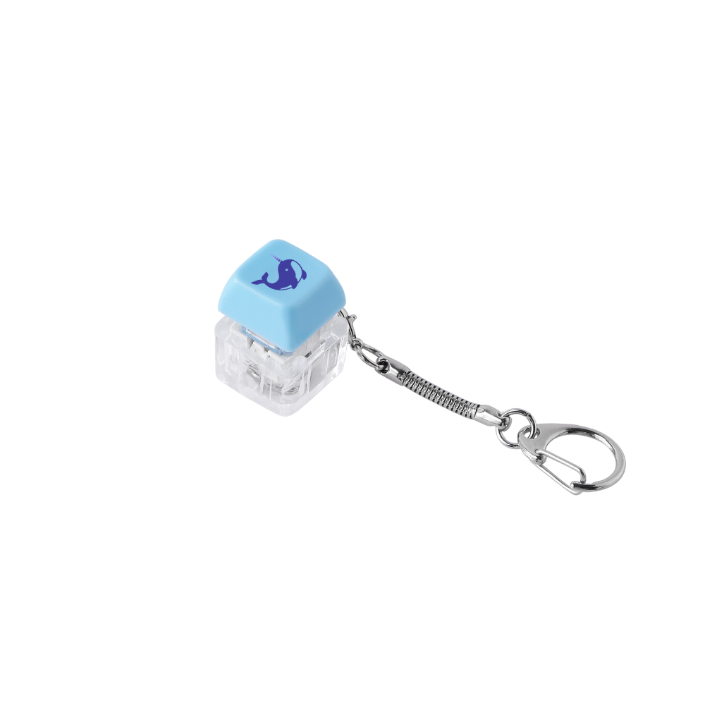 Light-Up Keyboard Keychain Fidget Toy - 1 Key, Opaque - Wayo Product Image