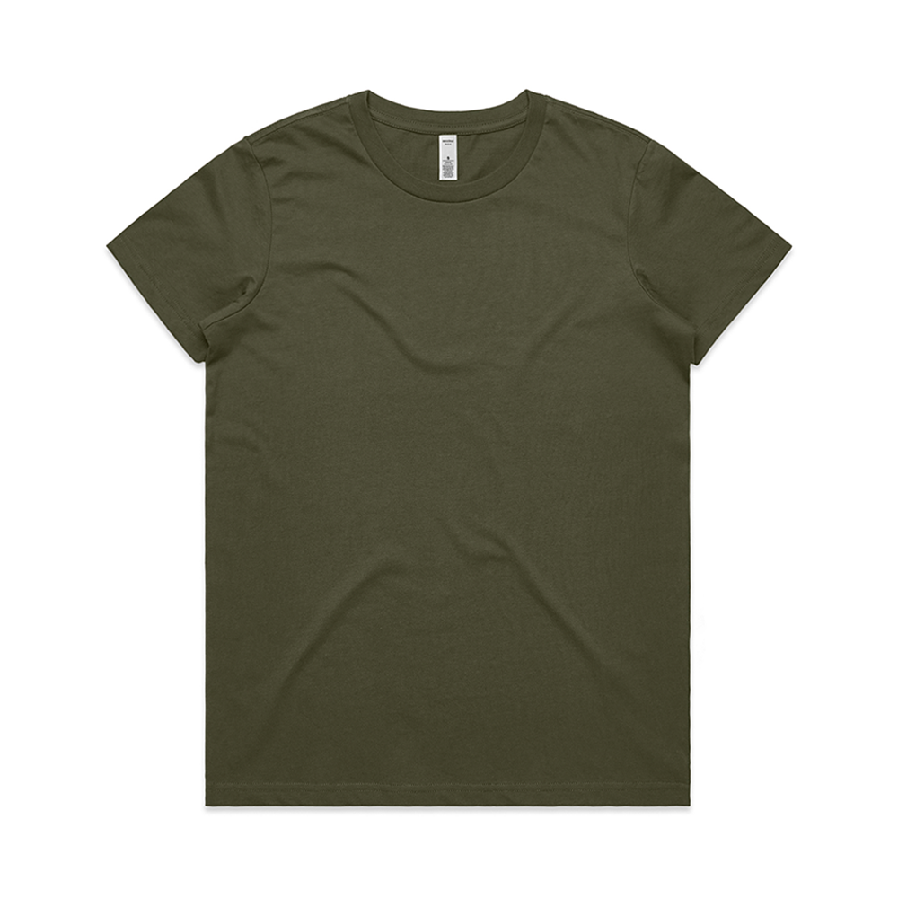 AS Colour Women's Basic Tee 4051 - AAAT0027-#4E4A36-7.png