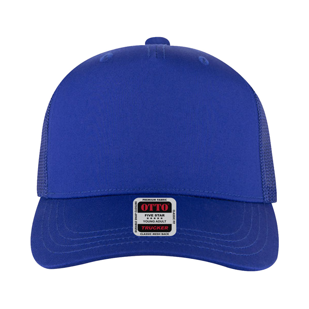OTTO CAP® Trucker Hat with Mesh Back - Cotton Blend - AAAH0028-#263180-6.jpg