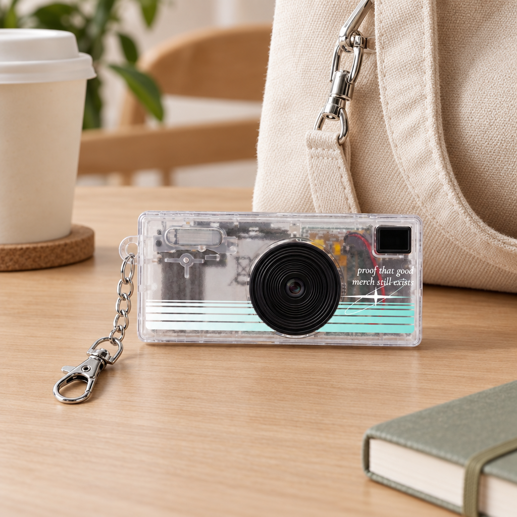Mini Digital Camera Keychain with Flip-Up Screen - TETF0009-lifestyle 2.png