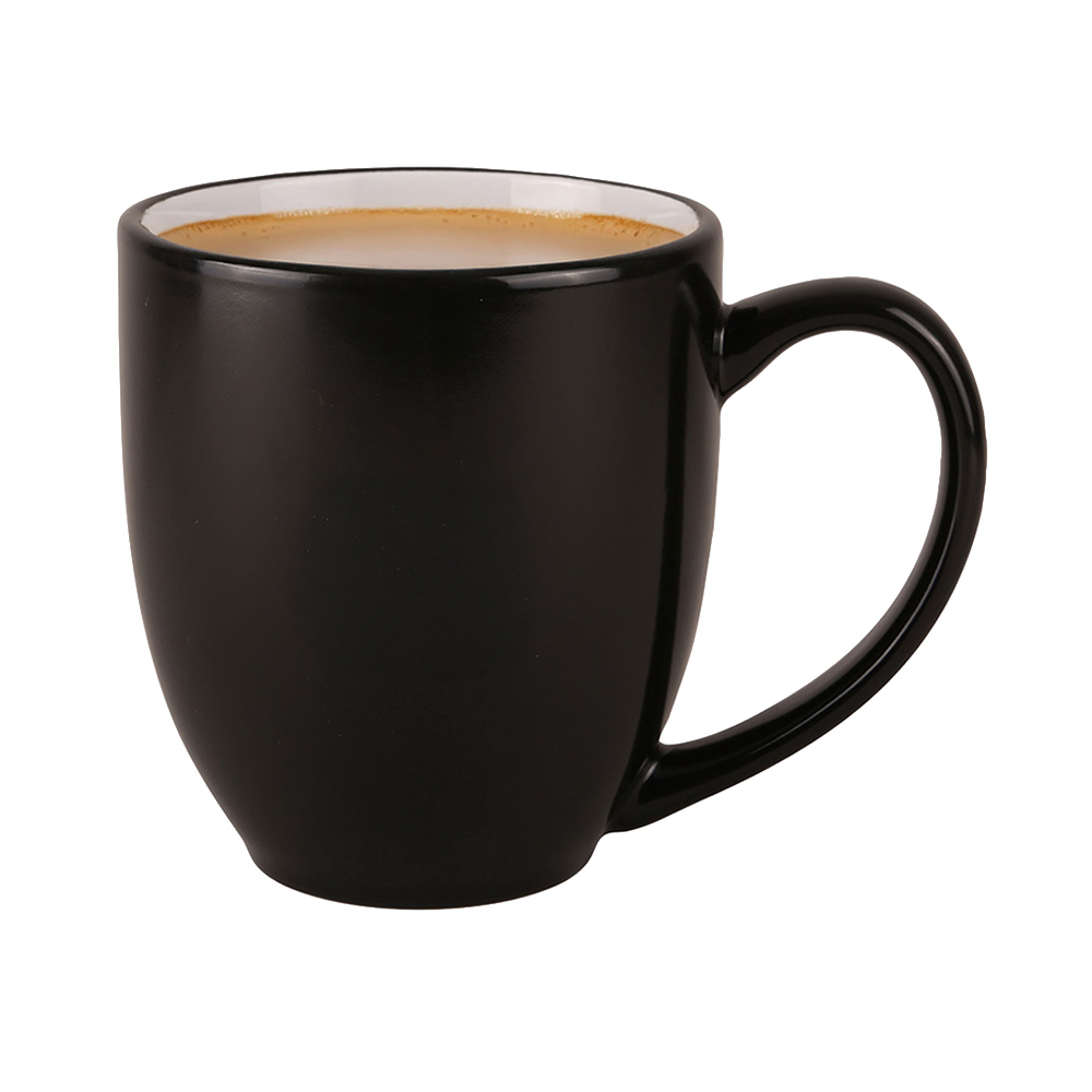 16 oz. Glossy Ceramic Bistro Mug with White Interior - HLDM0023-#000000-1.jpg