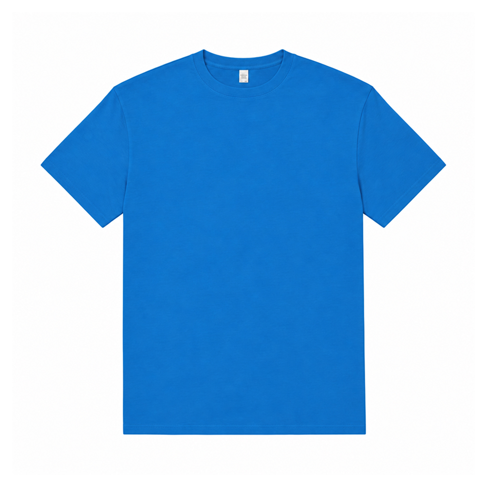 M&O 100% Cotton Gold Soft Touch T-Shirt - AAAT0038-#1f77c3-7.jpg