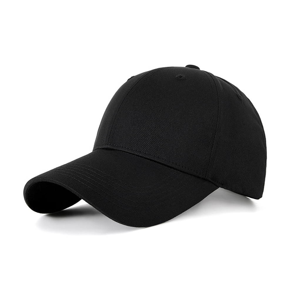 Basic Structured Baseball Cap - Polyester Blend - AAAH0022-#19181B-1.jpg