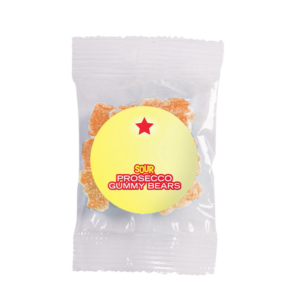 Sour Gummy Bears Snack Pack - Flavor by Color, 1 oz - HLST0020-#EF9364-4.jpg