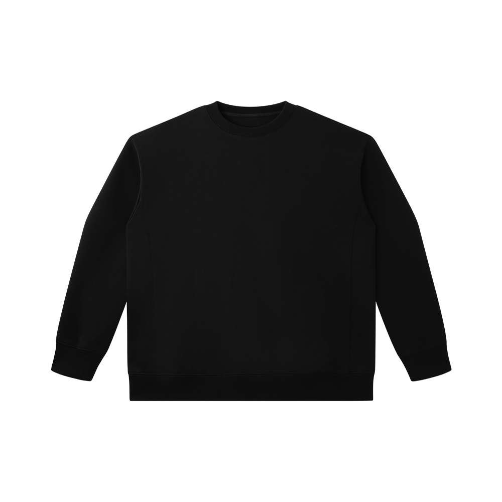 Finley Heavyweight Cotton-Lyocell Blend Crewneck Sweater - AAAS0023-#1a1a1a-1.jpg