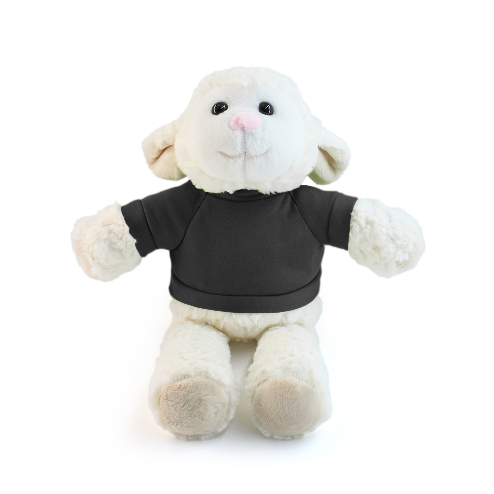 15" Fleece Friends Plush Toy - Sheep with Custom Shirt - OGGP0014-#161518-1.jpg