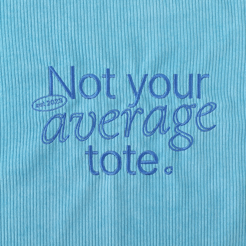 10 oz. 100% Cotton Double-Layer Corduroy Tote - AABT0025-Wayo Sample-Details-2.JPG
