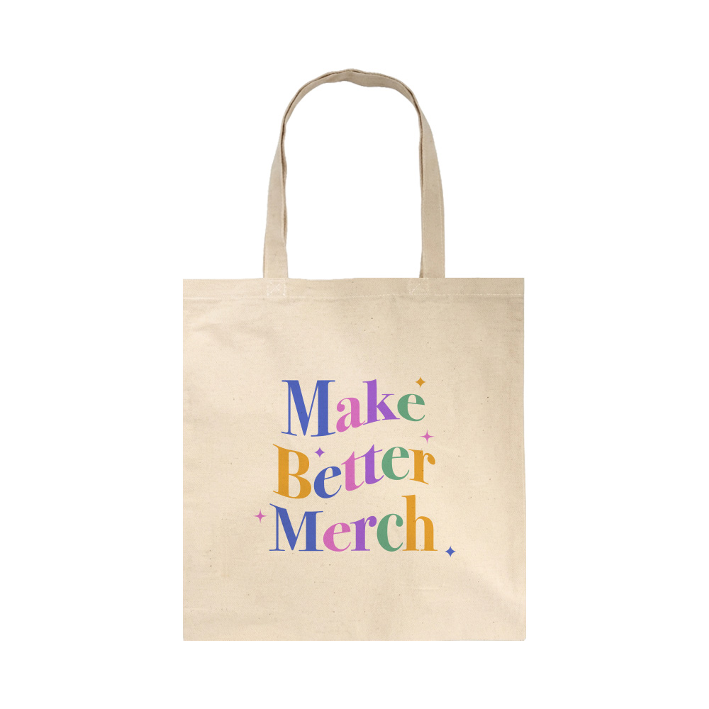 6 oz. Lightweight 100% Cotton Tote Bag - Wayo Product Image