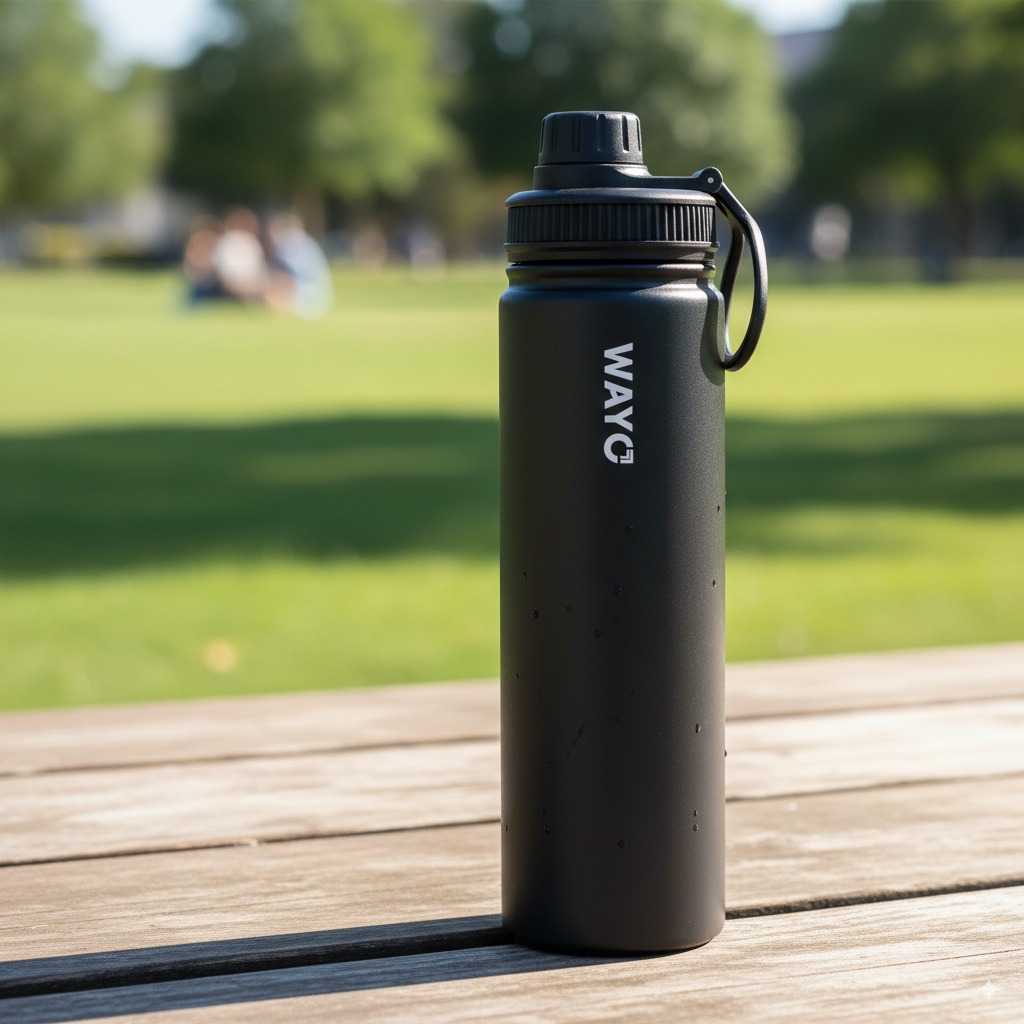 25 oz. Stainless Steel Sports Water Bottle with Chug Cap - 25 oz. Stainless Steel Sports Water Bottle with Chug Cap.jpeg