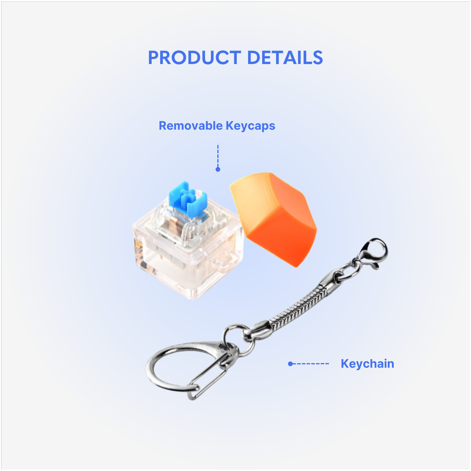 Light-Up Keyboard Keychain Fidget Toy - 4 Keys, Opaque - OGGT0018-Details.png