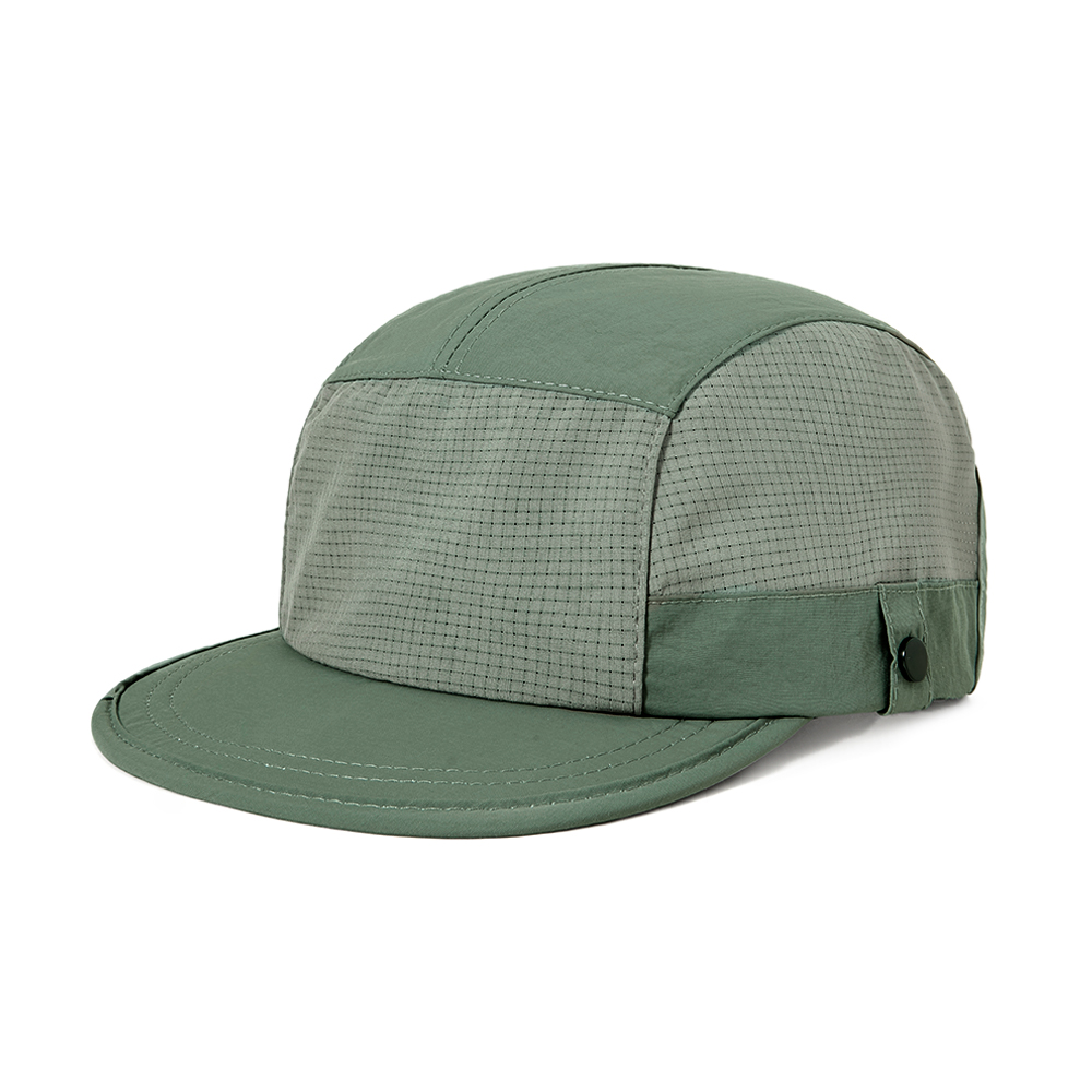 Ultra-Light Foldable Baseball Cap - AAAH0021-#5D685A-6.jpg