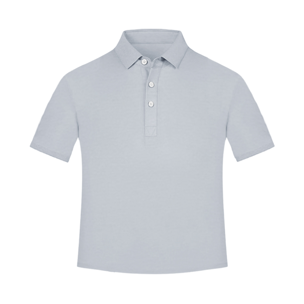 Soren Cooling Cotton-Blend Polo Shirt - AAAT0023-#CACDD2-4.jpg