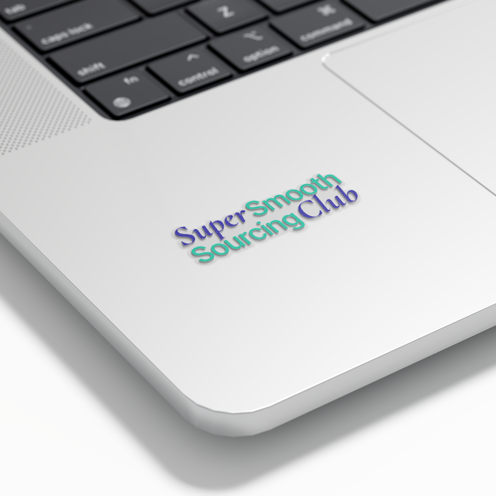 Premium Clear Vinyl Die Cut Sticker (3") - Custom Shape - Wayo Product Image