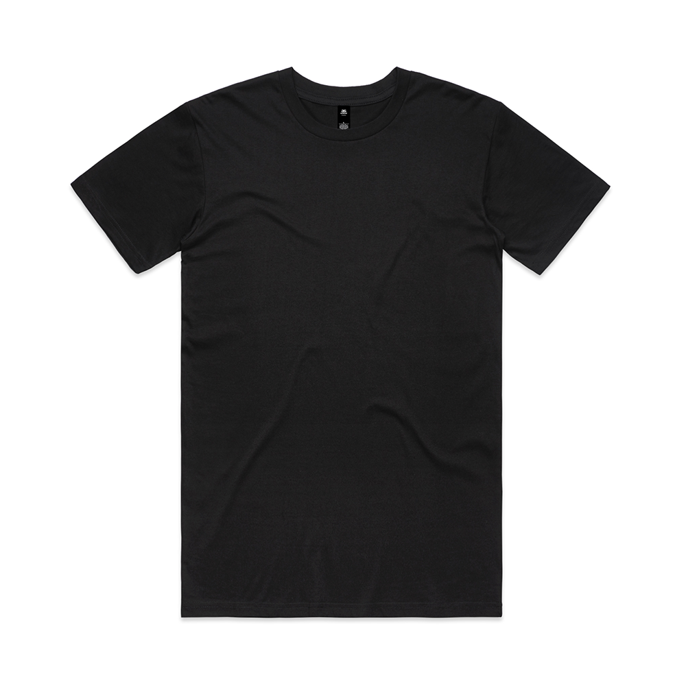 AS Colour Men's Staple Tee 5001 - UPF 50+ - AAAT0028-#000000-1.png