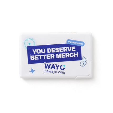Sugar-Free MicroMints® in Custom Rectangle Card Case - Wayo Product Image